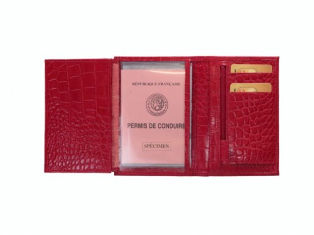 La Guêpe - Petite Maroquinerie - Portefeuille en cuir