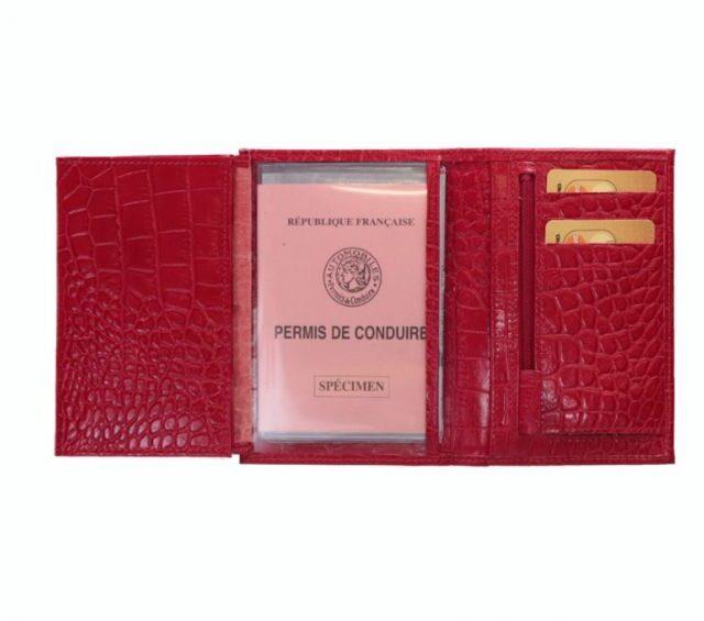 La Guêpe - Petite Maroquinerie - Portefeuille en cuir