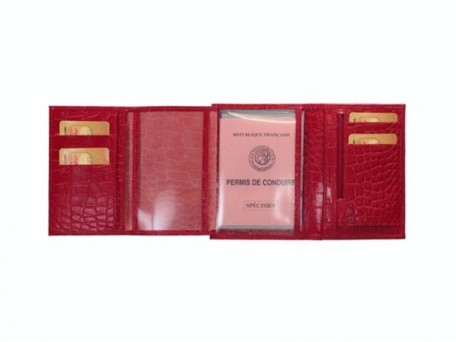 à  4 volets - rouge - 220