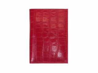 La Guêpe - Portefeuille en cuir, à  4 volets – rouge – 220