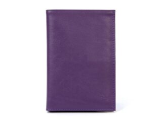 La Guêpe - Portefeuille en cuir, à  4 volets – violet – 220