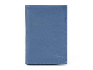 La Guêpe - Portefeuille en cuir  bleu de prusse  466