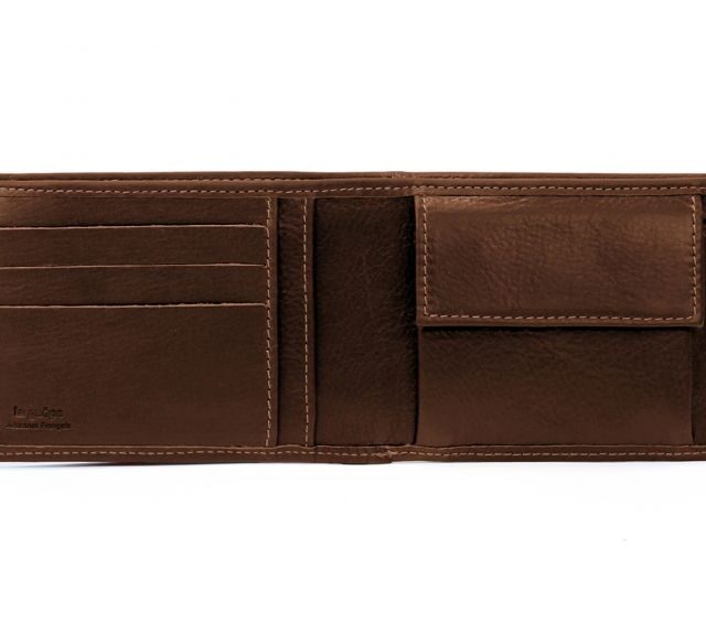 La Guêpe - Petite Maroquinerie - Portefeuille en cuir gold - 007