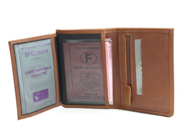 La Guêpe - Petite Maroquinerie - Portefeuille en cuir gold - 183