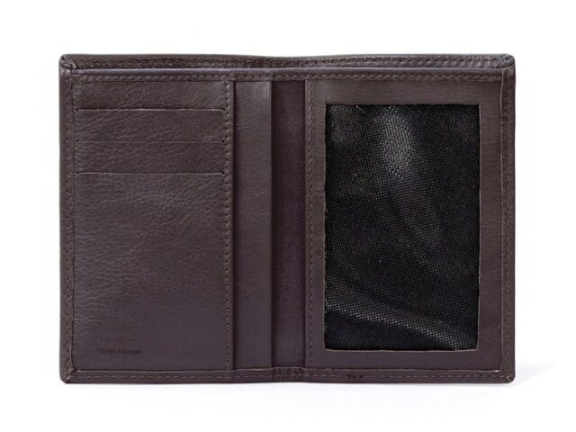 La Guêpe - Petite Maroquinerie - Portefeuille en cuir - Je Sors Ce Soir - marron - 890