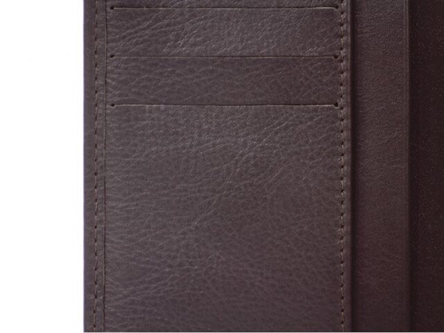 La Guêpe - Petite Maroquinerie - Portefeuille en cuir - Je Sors Ce Soir - marron - 890