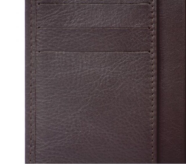 La Guêpe - Petite Maroquinerie - Portefeuille en cuir - Je Sors Ce Soir - marron - 890