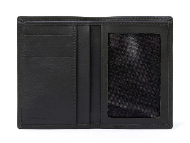 La Guêpe - Petite Maroquinerie - Portefeuille en cuir - Je Sors Ce Soir - noir - 890