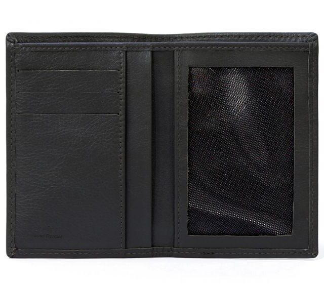 La Guêpe - Petite Maroquinerie - Portefeuille en cuir - Je Sors Ce Soir - noir - 890