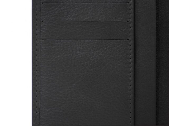 La Guêpe - Petite Maroquinerie - Portefeuille en cuir - Je Sors Ce Soir - noir - 890