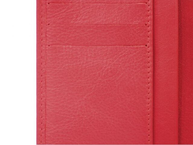 La Guêpe - Petite Maroquinerie - Portefeuille en cuir - Je Sors Ce Soir - rouge - 890