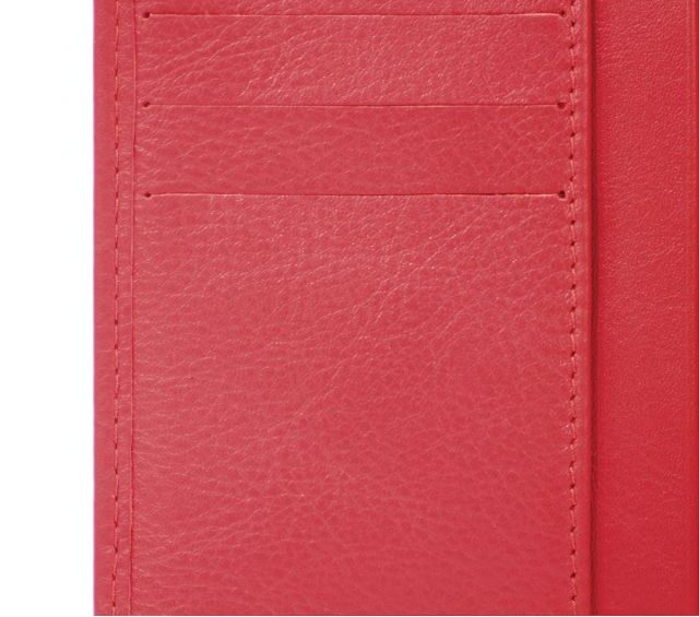 La Guêpe - Petite Maroquinerie - Portefeuille en cuir - Je Sors Ce Soir - rouge - 890