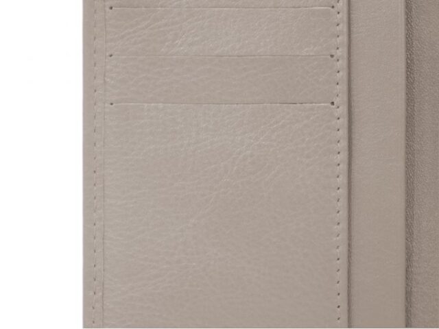 La Guêpe - Petite Maroquinerie - Portefeuille en cuir - Je Sors Ce Soir - taupe - 890