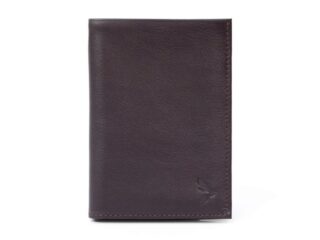 La Guêpe - Portefeuille en cuir  marron  466