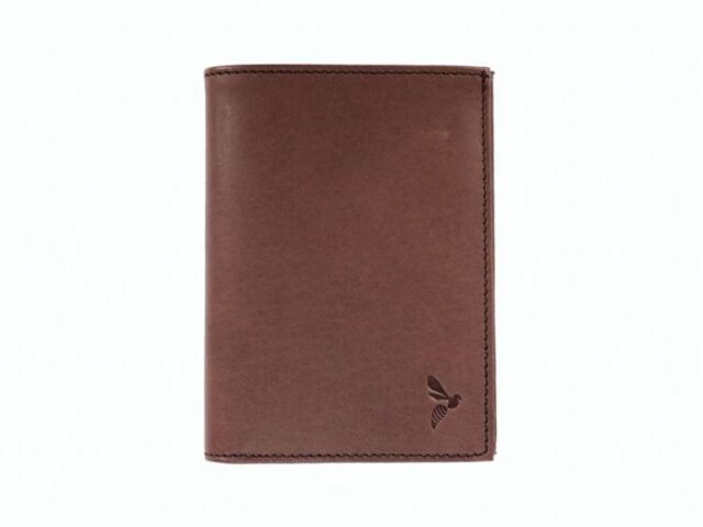 La Guêpe - Petite Maroquinerie - Portefeuille en cuir - marron - 466