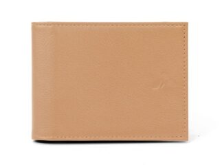 La Guêpe - Portefeuille à litalienne en cuir  caramel  007