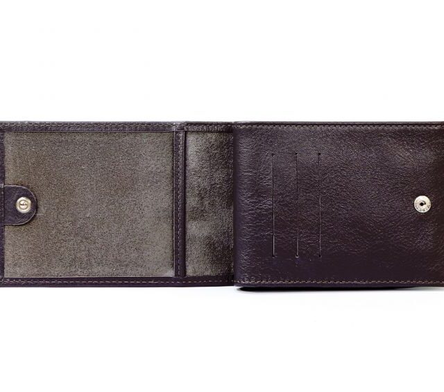 La Guêpe - Petite Maroquinerie - Portefeuille à l'italienne en cuir - marron - 007