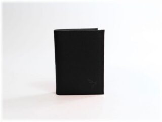 La Guêpe - Portefeuille en cuir grainé – noir – 466