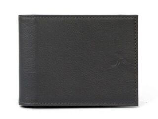 La Guêpe - Portefeuille à l’italienne en cuir – noir – 007
