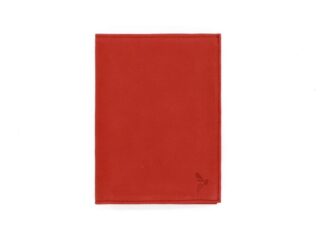 Portefeuille en cuir souple rouge – 15 cm, 3 volets – PM-005-04 par la marque La Guêpe La Guêpe - Portefeuille en cuir souple rouge – 15 cm, 3 volets – PM-005-04