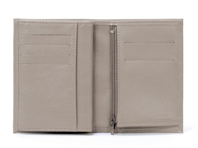 La Guêpe - Petite Maroquinerie - Portefeuille en cuir - taupe - 466