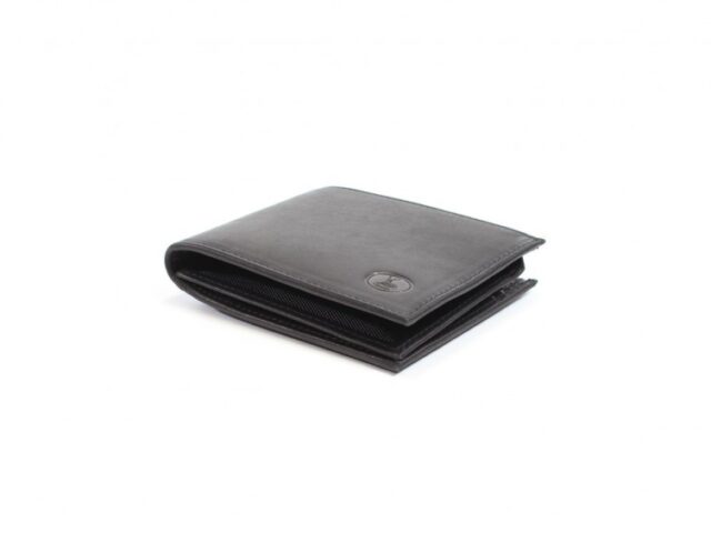 La Guêpe - Petite Maroquinerie - Portefeuille en cuir noir - 427