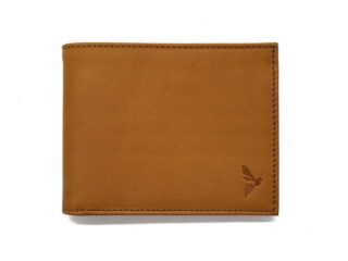La Guêpe - Portefeuille Luxe en cuir gold  12 cm 3 volets à litalienne  PM-015-01