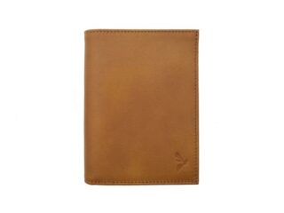 La Guêpe - Portefeuille “Luxe” en cuir gold – 13 cm, 2 volets – PM-001-01