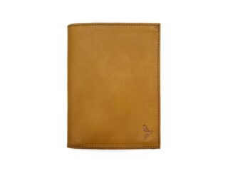 La Guêpe - Portefeuille Luxe en cuir gold  15 cm, 2 volets  PM-006-01