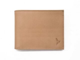 La Guêpe - Portefeuille “Luxe” en cuir nude – 12 cm 3 volets à l’italienne – PM-015-01