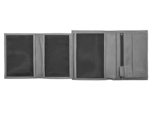 La Guêpe - Petite Maroquinerie - Portefeuille "Luxe" en cuir rosa - 15 cm 4 volets - PM-019-01