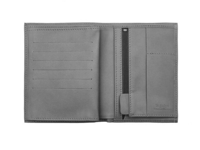 La Guêpe - Petite Maroquinerie - Portefeuille "Luxe" en cuir rosa - 15 cm 4 volets - PM-019-01