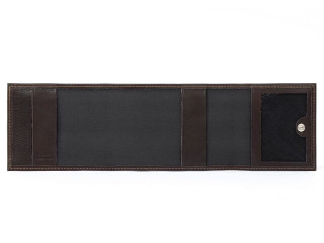 La Guêpe - Petite Maroquinerie - Porte-chéquier compact en cuir - marron - 720