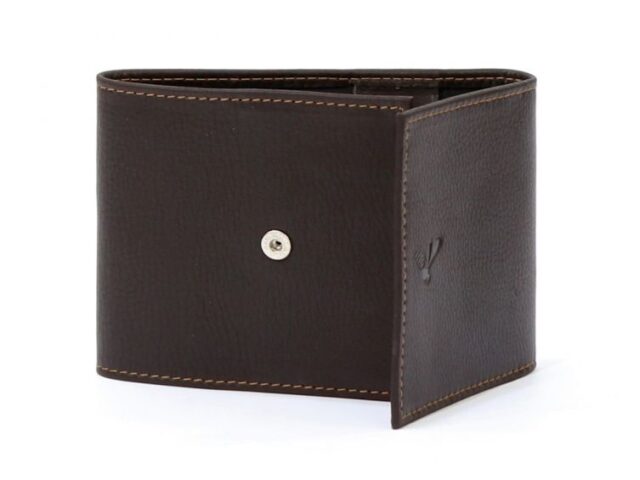 La Guêpe - Petite Maroquinerie - Porte-chéquier compact en cuir - marron - 720