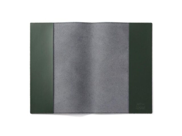 Lavoisier Maroquinier - Protège agenda 16x24 en cuir - PH502 Vert