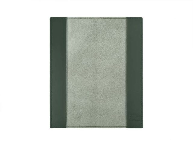 Lavoisier Maroquinier - Protège agenda 20x7.5 en cuir - PH506 Vert