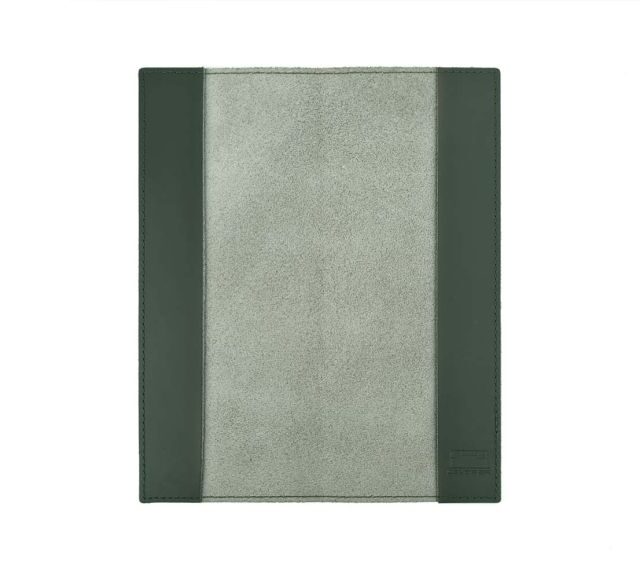 Lavoisier Maroquinier - Protège agenda 20x7.5 en cuir - PH506 Vert