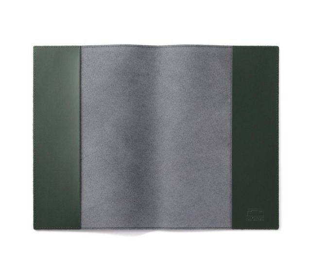 Lavoisier Maroquinier - Protège agenda 21x29.7 en cuir - PH504 Vert