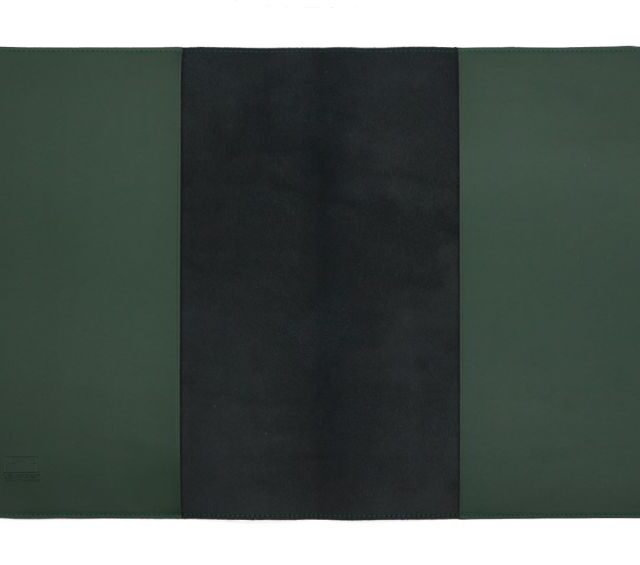 Lavoisier Maroquinier - Protège cahier A4 en cuir - PH500 Vert