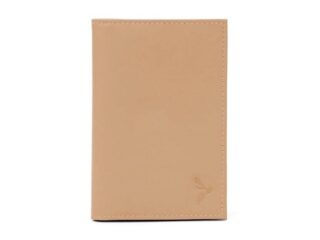 La Guêpe - Protège passeport en cuir  caramel  421