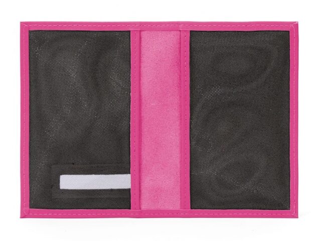 La Guêpe - Petite Maroquinerie - Protège passeport en cuir - fuchsia - 421
