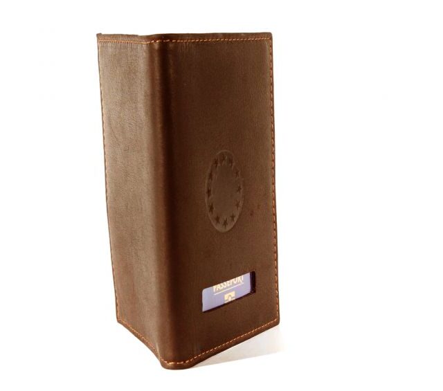 La Guêpe - Petite Maroquinerie - Protège passeport en cuir gold - 421