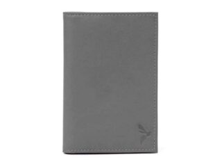 La Guêpe - Protège passeport en cuir – gris – 421