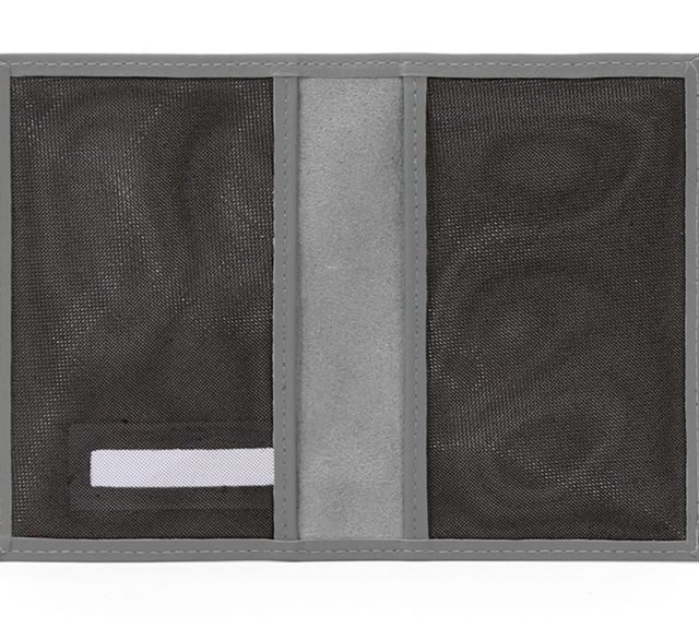 La Guêpe - Petite Maroquinerie - Protège passeport en cuir - gris - 421