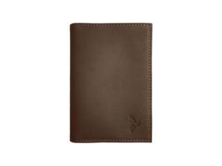 La Guêpe - Protège passeport en cuir marron  421