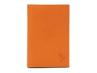 La Guêpe - Protège passeport en cuir – orange – 421