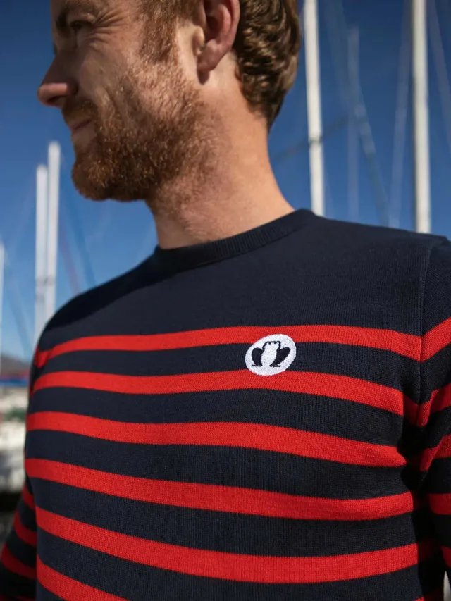 Tranquille Emile.net - La Marinière rouge – XL