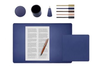 set de bureau bleu sm500 50x34 ts500 pc500 sv500 p cle triangle 5x tags