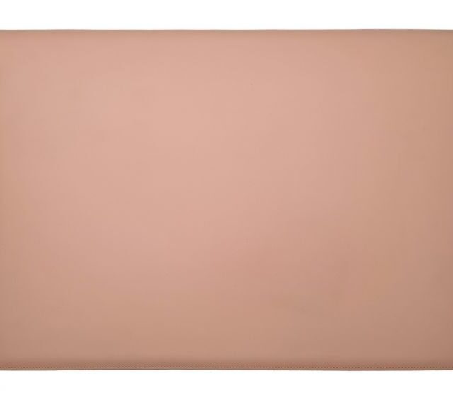 Lavoisier Maroquinier - Sous-main à rabat 50x35 cm en cuir rose