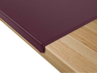 LAVOISIER Maroquinier - Sous-main à rebord 50cm en cuir bordeaux – SM600-50
